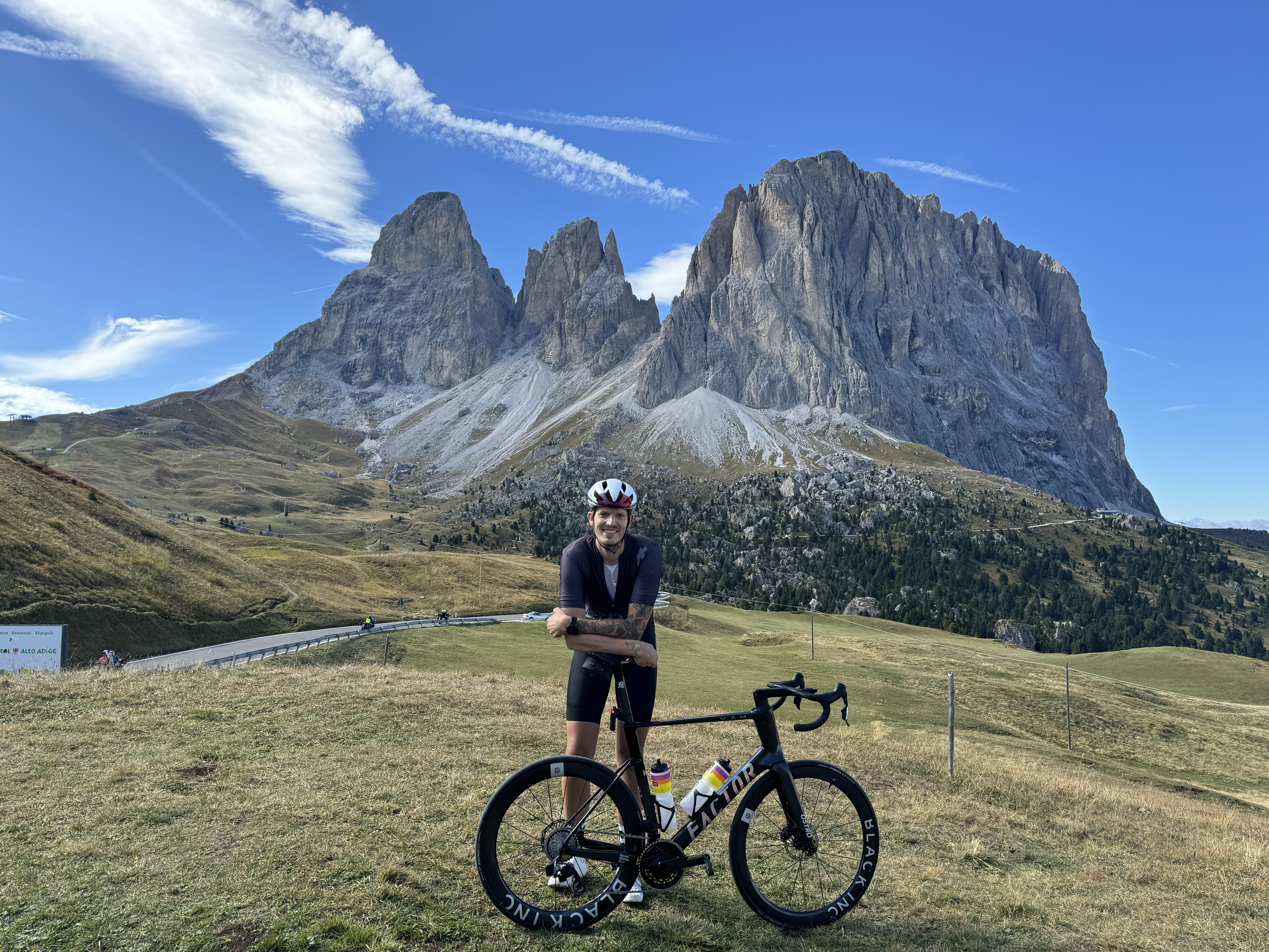 Cycling in the Dolomites Grega Cuderman